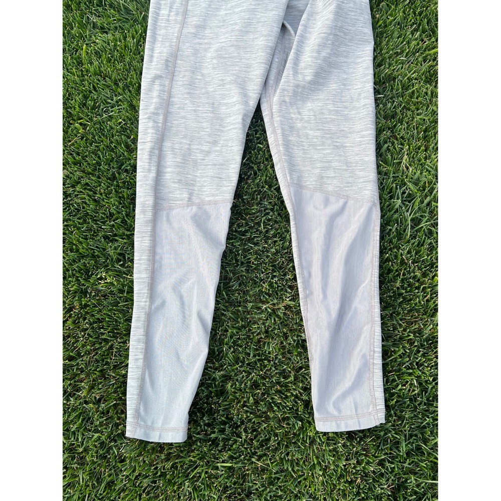 Nike Pro Dri-FIT Womens Grey Space Dye Mesh Panel Training Leggings 889561-091 M